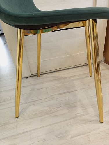 Стул на металлокаркасе Dabl wine red фото покупателя 63