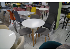 Стол Lorini 60 white / wood из шоурума 1