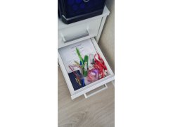 Компьютерный стол Джаз-24 левый белый фото покупателя 38