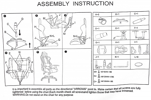 Компьютерное кресло Racer черное / бежевое фото покупателя 98