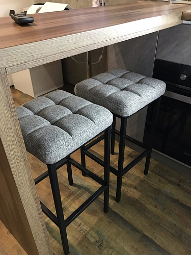 Барный стул Лофт линкольн белый / белый матовый фото покупателя 263