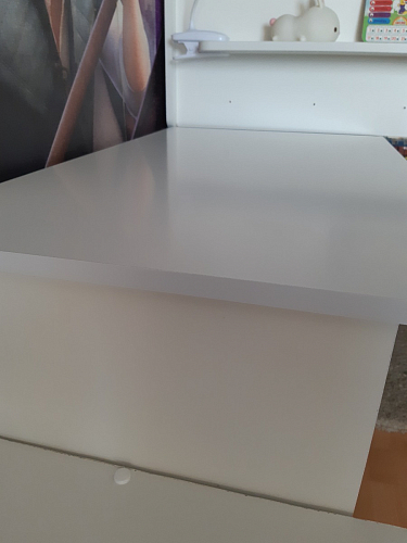 Стол письменный Kiwi дуб молочный  - Уцененный экземпляр фото покупателя 81