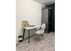 Деревянный стол Барон О 180 х 90 белая пленка шагрень / черный фото покупателя 54