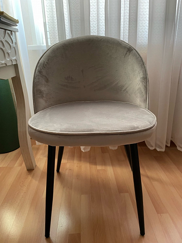 Стул на металлокаркасе Dodo blue фото покупателя 93