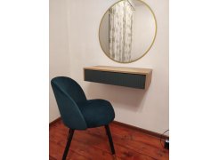 Стул на металлокаркасе Gabi blue / black фото покупателя 595