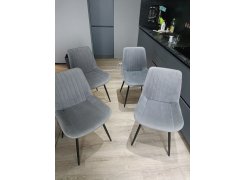 Стул на металлокаркасе Вейв темно-серый / черный фото покупателя 237