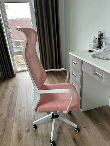 Компьютерное кресло Tilda dark gray / white фото покупателя 3