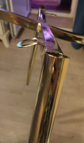 Стул на металлокаркасе Dabl 01 champagne / gold фото покупателя 165