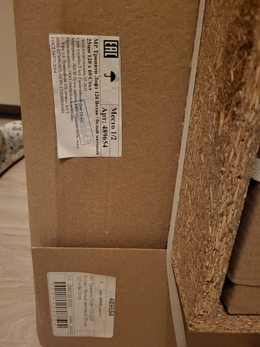 Стол Тринити Лофт 120 32 мм дуб галифакс табако / черный матовый фото покупателя 350