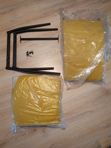 Стул на металлокаркасе Tod light purple / grey / black фото покупателя 40