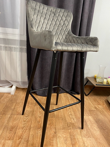 Барный стул Mint серый фото покупателя 4