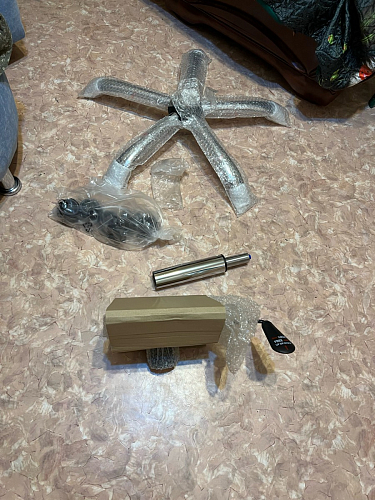 Компьютерное кресло Bergamo велюр бежевое фото покупателя 16