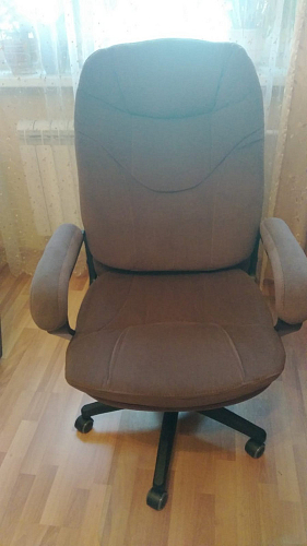 Компьютерное кресло Comfort Lux/Комфорт Люкс серый фото покупателя 115
