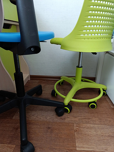 Компьютерное кресло Kiddy ткань серый фото покупателя 31