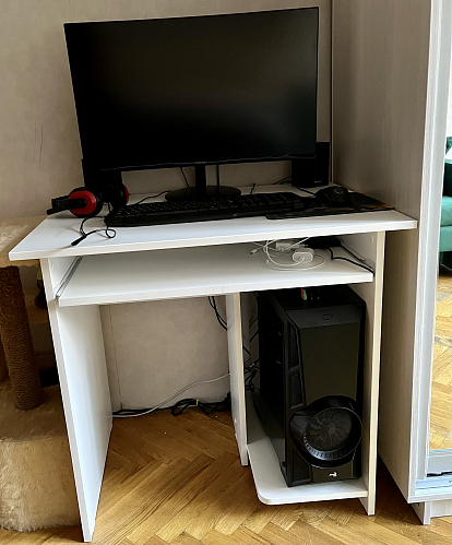 Компьютерный стол КСТ-21.1 белый фото покупателя 33