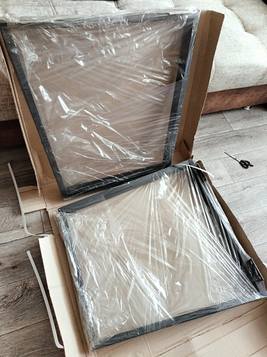 Деревянный стол Лота Лофт 120х75 белый матовый / дуб крафт золотой фото покупателя 234