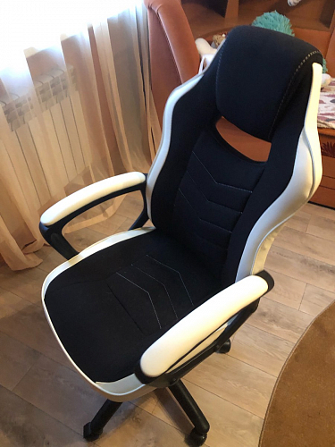 Компьютерное кресло Gamer черное / серое фото покупателя 44