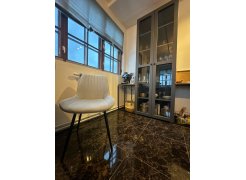 Стул на металлокаркасе Вейв светло-серый (hl 63) / 10К черный каркас фото покупателя 243