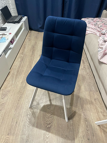 Стул на металлокаркасе Чилли бирюзовый / черный фото покупателя 1204