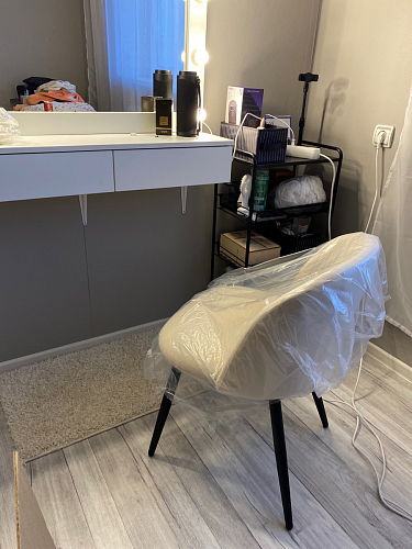 Стул на металлокаркасе Gabi latte / gold / black фото покупателя 756