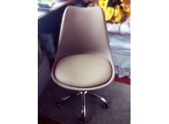 Компьютерное кресло Kolin с подушкой clear / white фото покупателя 1