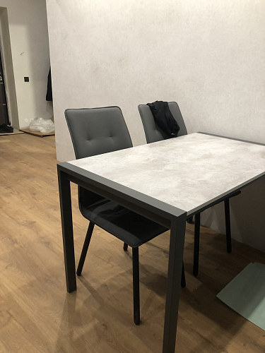 Стол Центавр бетон / графит фото покупателя 78