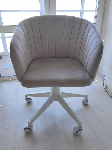 Компьютерное кресло Тибо сиреневый фото покупателя 14