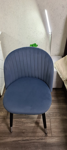 Стул на металлокаркасе Gabi gray / black фото покупателя 926