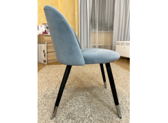 Стул на металлокаркасе Gabi blue / black фото покупателя 51