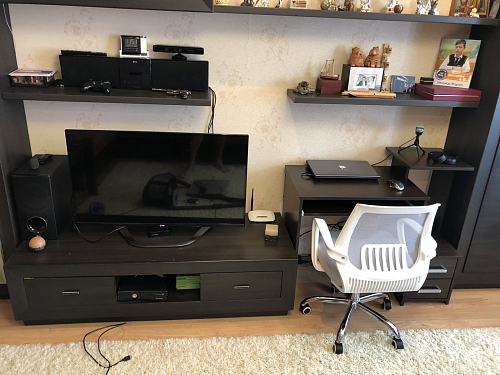 Стол компьютерный Джаз-24 правый венге фото покупателя 196