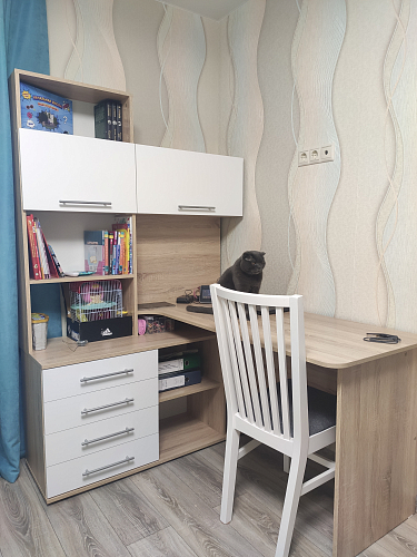 Компьютерный стол КСТ-14П белый правый  - Уцененный экземпляр фото покупателя 13