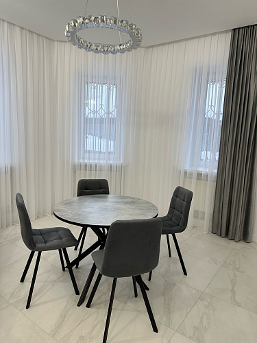 Стул на металлокаркасе Чилли зеленый / черный фото покупателя 1052