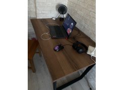 Стол Лота Лофт 120 25 мм сабия / черный матовый фото покупателя 861