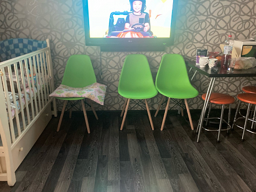 Стул Cindy Eames mod. 001 khaki / natural фото покупателя 445