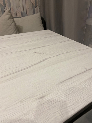 Деревянный стол Лота Лофт 120x75 дуб крафт табачный / черный матовый фото покупателя 671