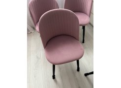 Стул на металлокаркасе Gabi 1 light purple / black фото покупателя 195