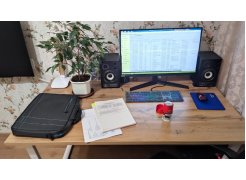 Стол Лота Лофт 120 25 мм сабия / черный матовый фото покупателя 852