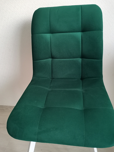 Стул на металлокаркасе Чилли К кирпичный / черный фото покупателя 73