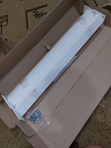 Стол Тринити Лофт 120 32 мм бетон / черный матовый фото покупателя 617