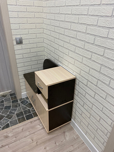 Обувница Аврора дуб млечный / венге фото покупателя 154