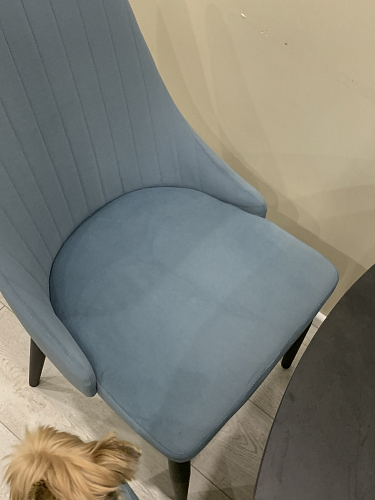 Стул на металлокаркасе Kora black / gray фото покупателя 481