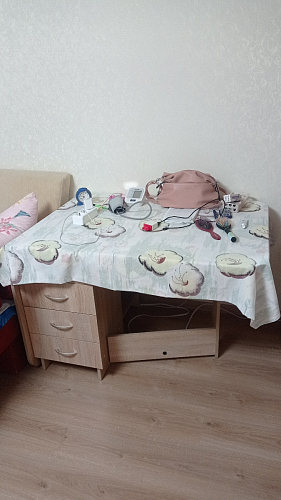 Стол-книжка Глория 606 М с ящиками дуб сонома фото покупателя 62