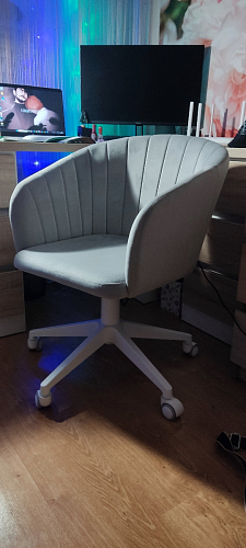 Компьютерное кресло Тибо сиреневый фото покупателя 95