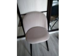 Стул на металлокаркасе Gabi 1 light purple / black фото покупателя 438