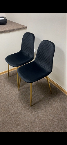 Стул на металлокаркасе Dabl 01 champagne / gold фото покупателя 48