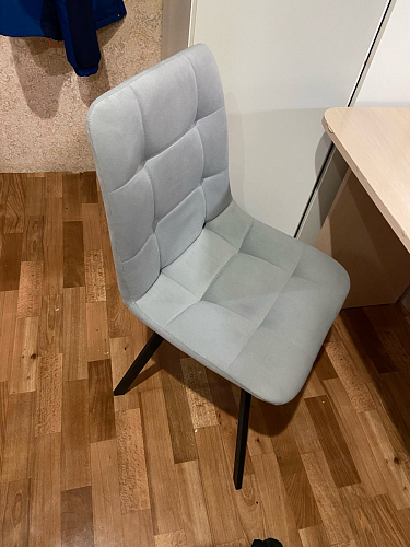 Комплект стульев Чилли 4 шт темно-серый / черный фото покупателя 97