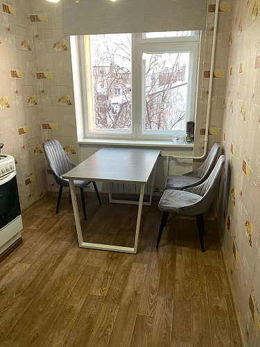 Деревянный стол Лота Лофт 120х75 белый матовый / дуб крафт золотой фото покупателя 342