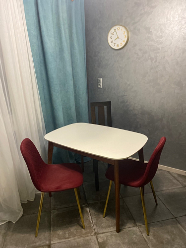 Стул на металлокаркасе Dabl wine red фото покупателя 27