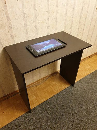 Стол письменный Kiwi дуб молочный  - Уцененный экземпляр фото покупателя 108