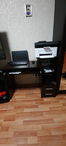 Компьютерный стол Джаз-24 правый дуб сонома фото покупателя 179